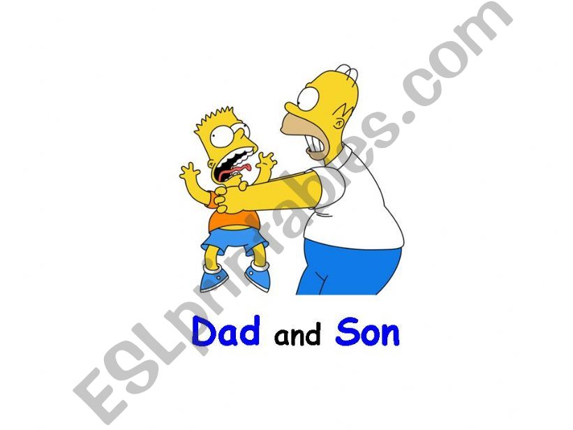 The Simpsons Family Tree pt 3 powerpoint