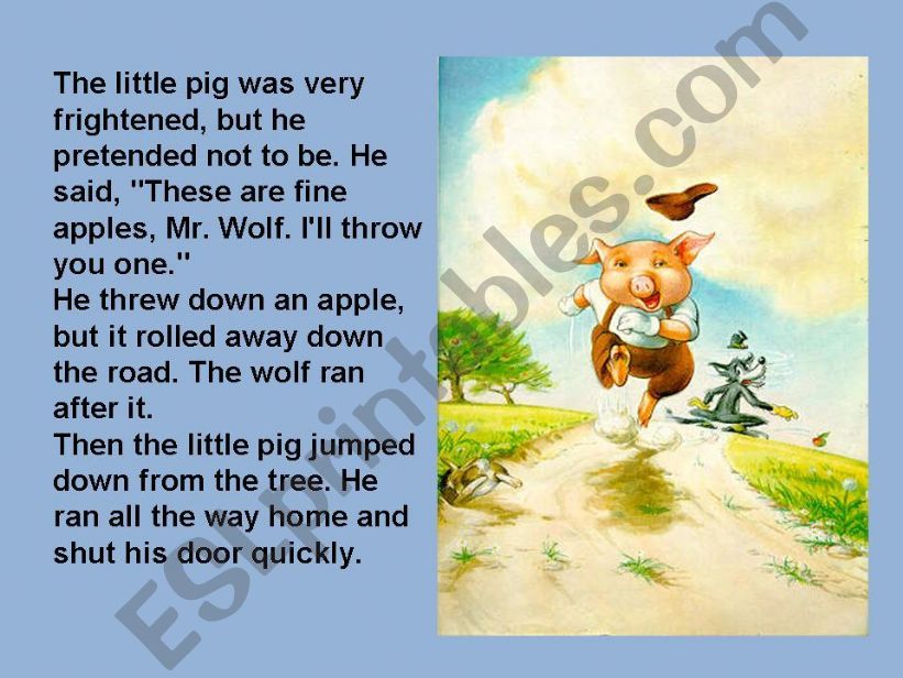 The three little pigs 19 and 20 of 21