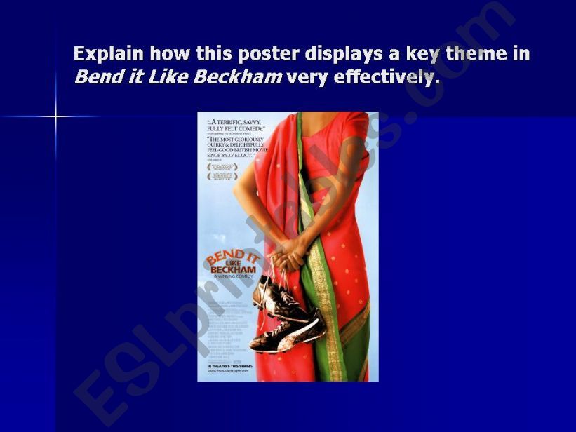 Bend it Like Beckham powerpoint