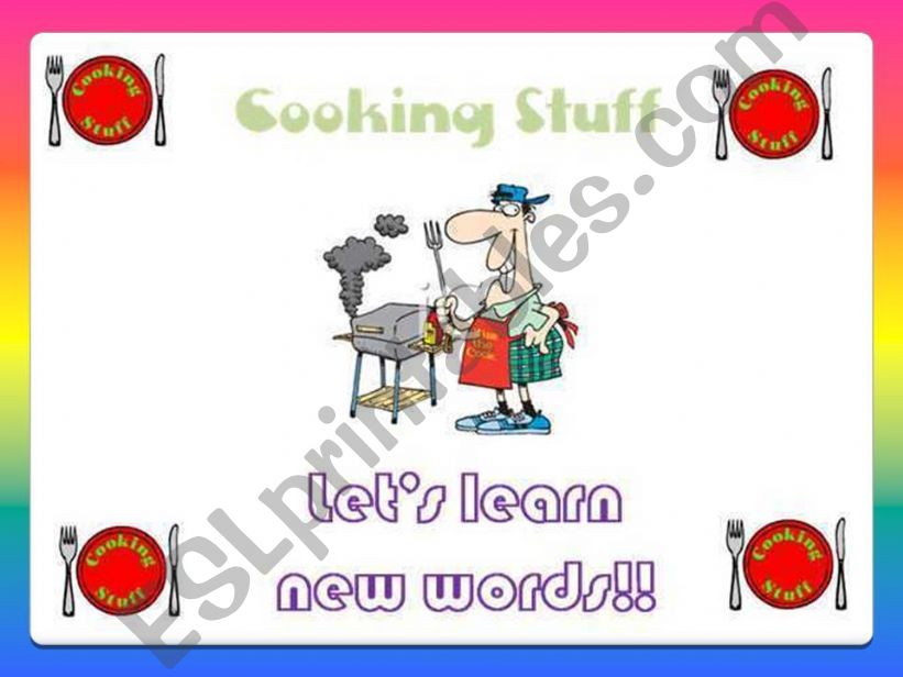 Cooking Stuff!! powerpoint