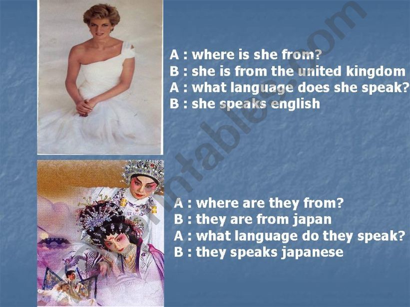 LANGUAGE AND NATIONALITIES powerpoint