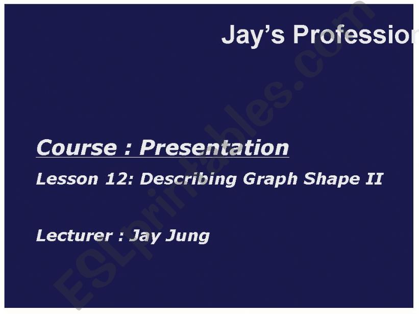 Business Presentation - Reading Graph Part B