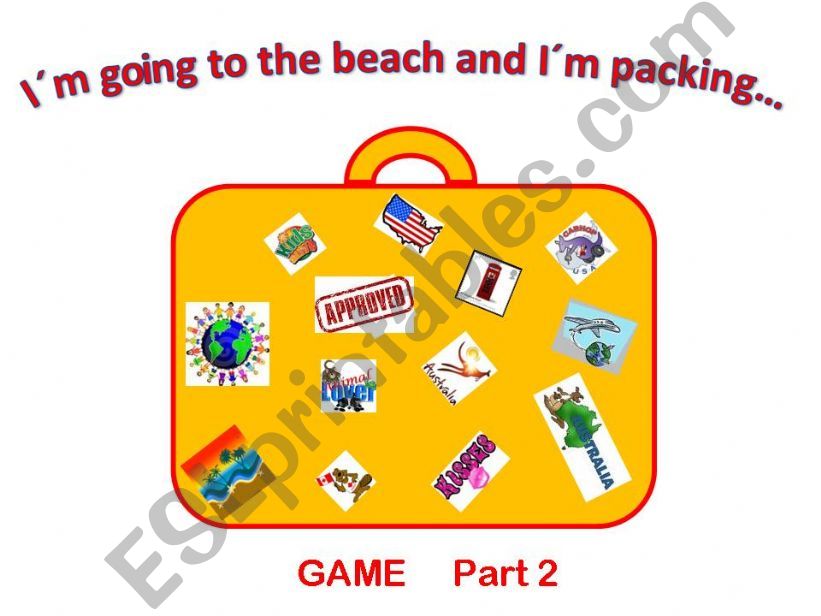 Holiday Packing Part 2 powerpoint