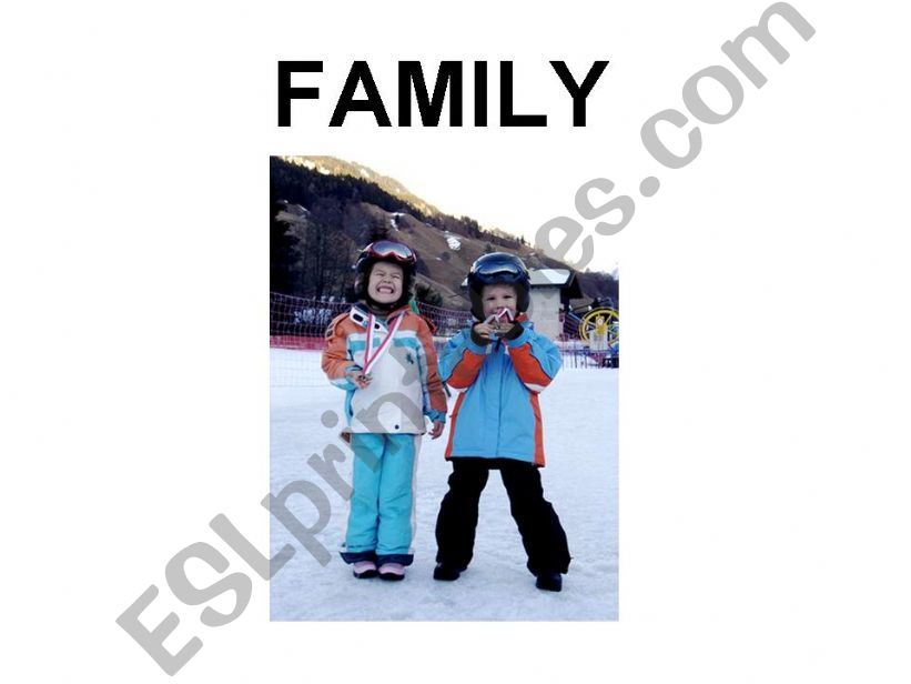 Family presentation powerpoint