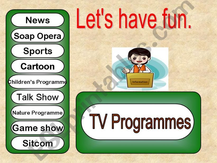 TV Programmes powerpoint