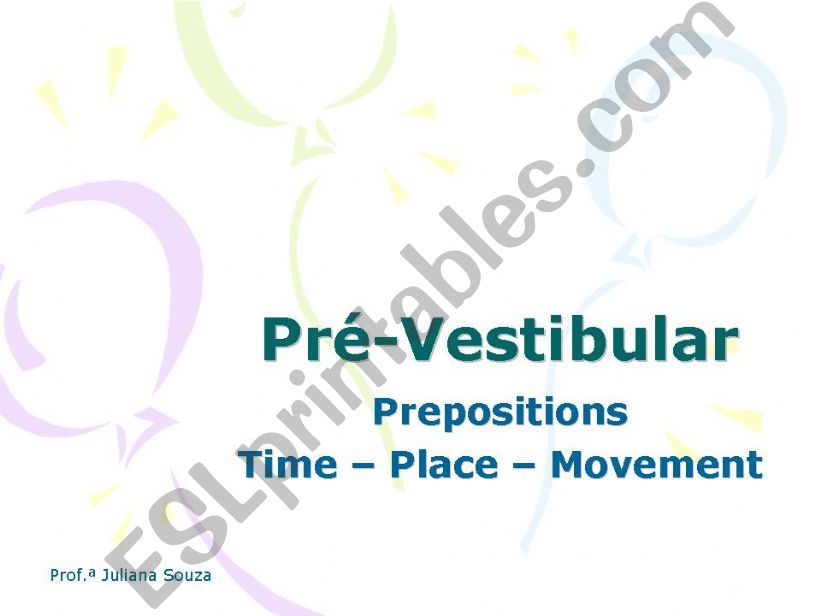 Prepositions powerpoint