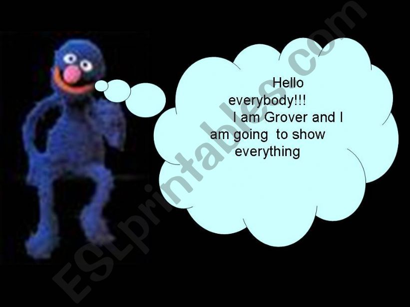Grover in the city I powerpoint