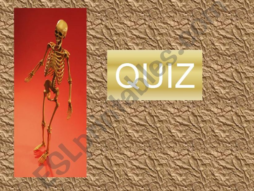 Health Quiz powerpoint