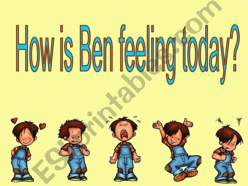 bens feelings powerpoint