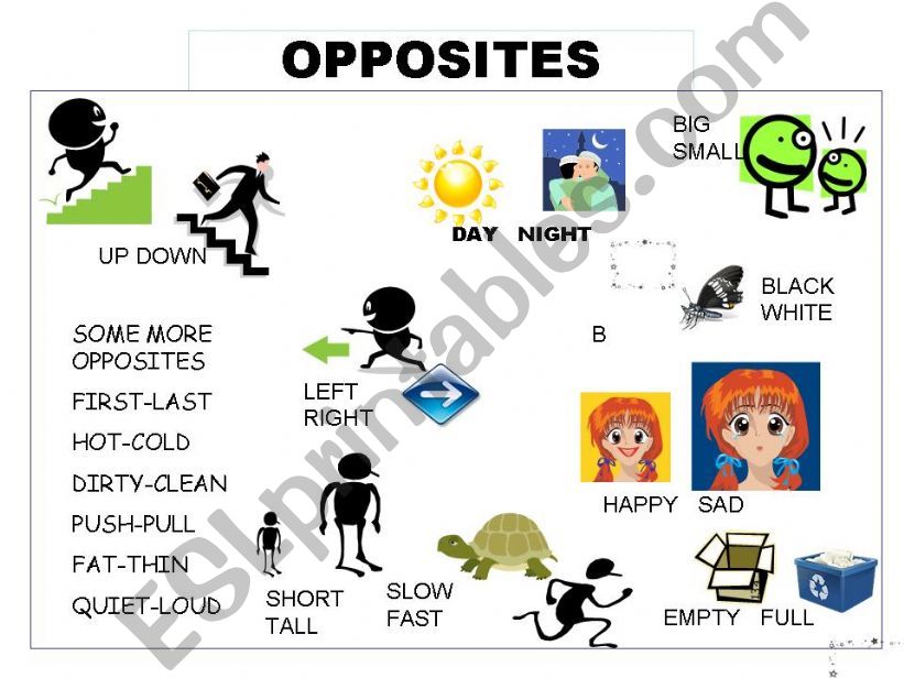 OPPOSITES powerpoint
