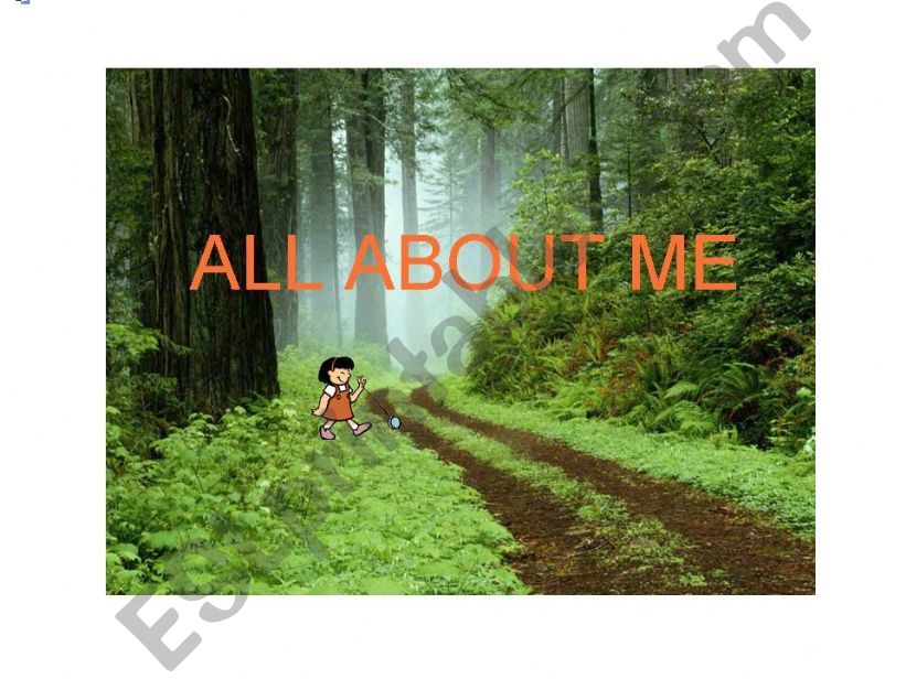 All about Me - autobiogtaphy powerpoint