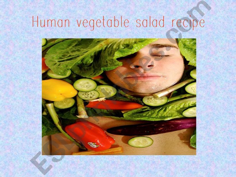 Salad recipe powerpoint