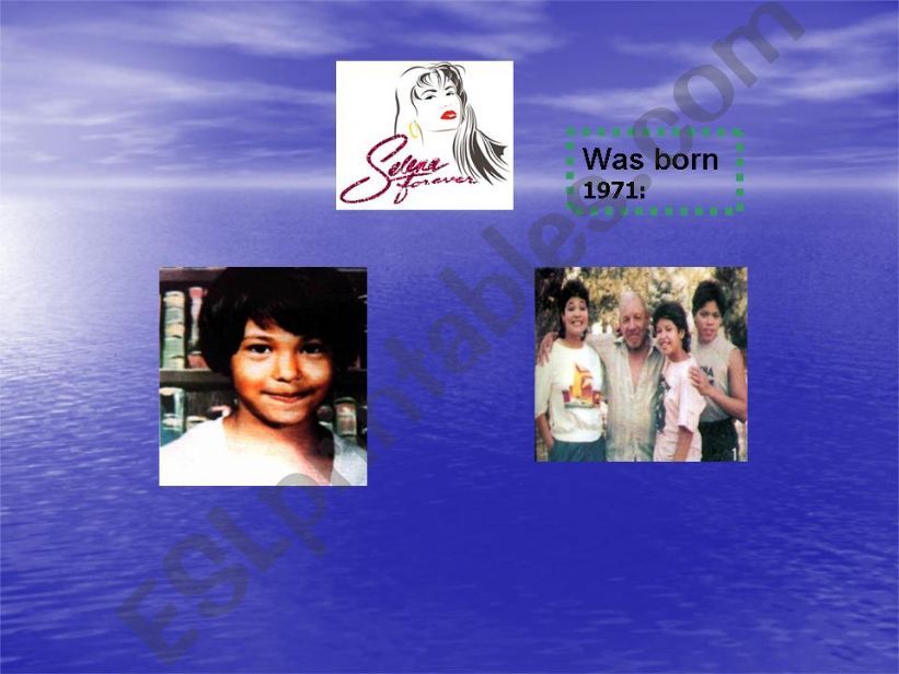 Selenas biography  powerpoint