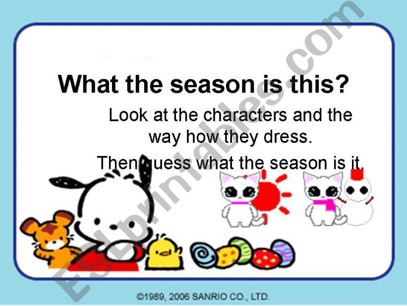 season powerpoint