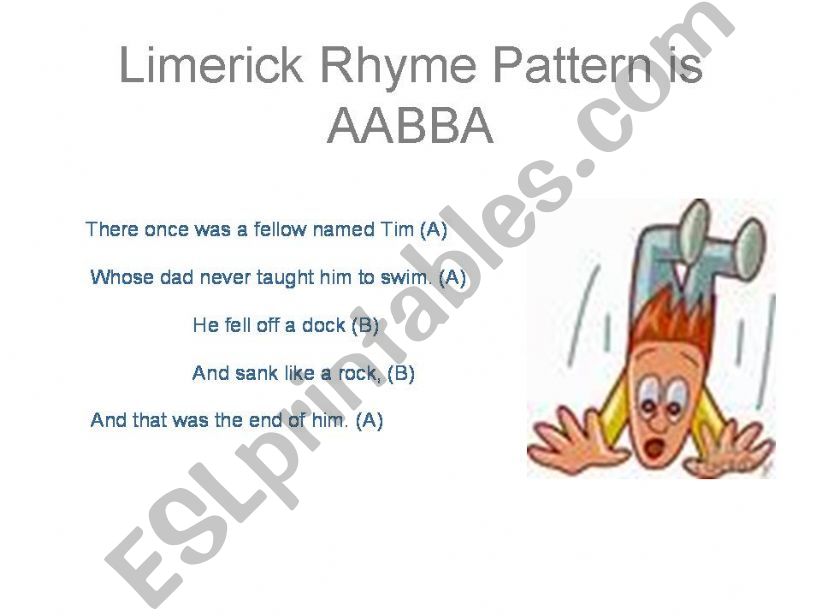 Limericks part 2 powerpoint