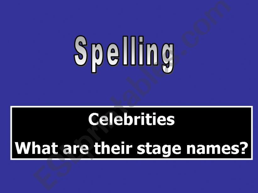 Spelling 2  powerpoint