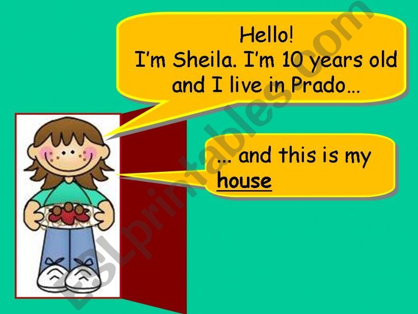 MY HOUSE: INTRODUCTION AND MULTIPLE CHOICE ACTIVITY