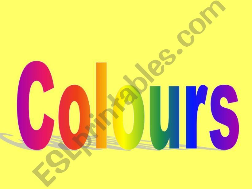 Colours powerpoint