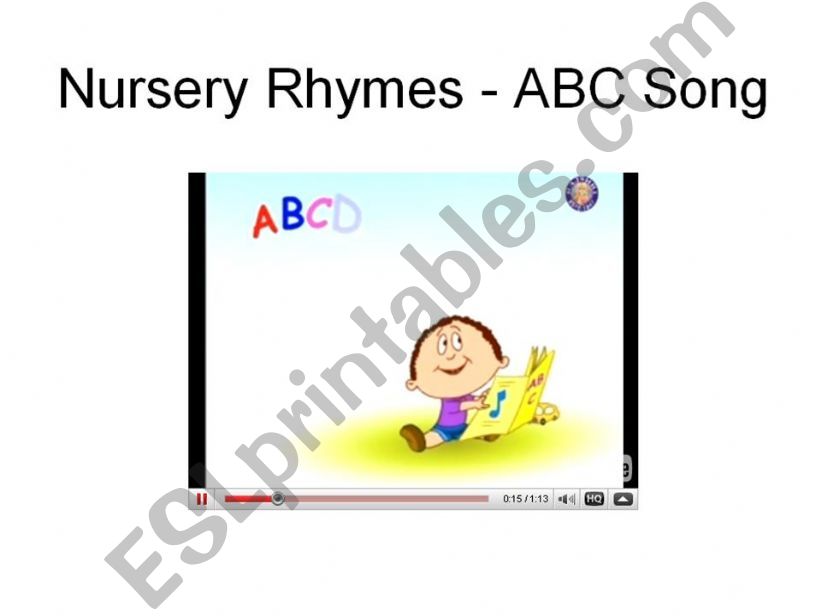 Welcome to school ABC Song Video  