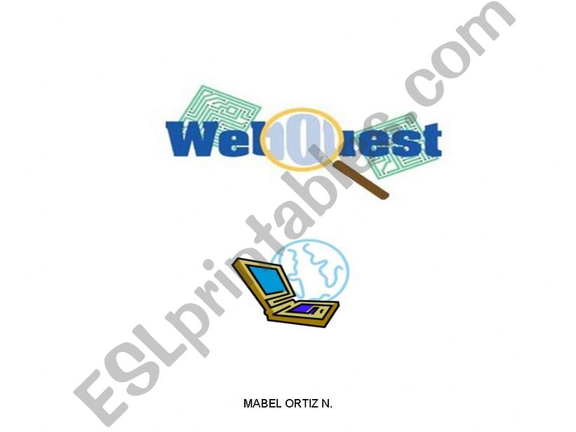 webquest pesentation powerpoint