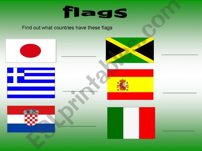 Flags powerpoint