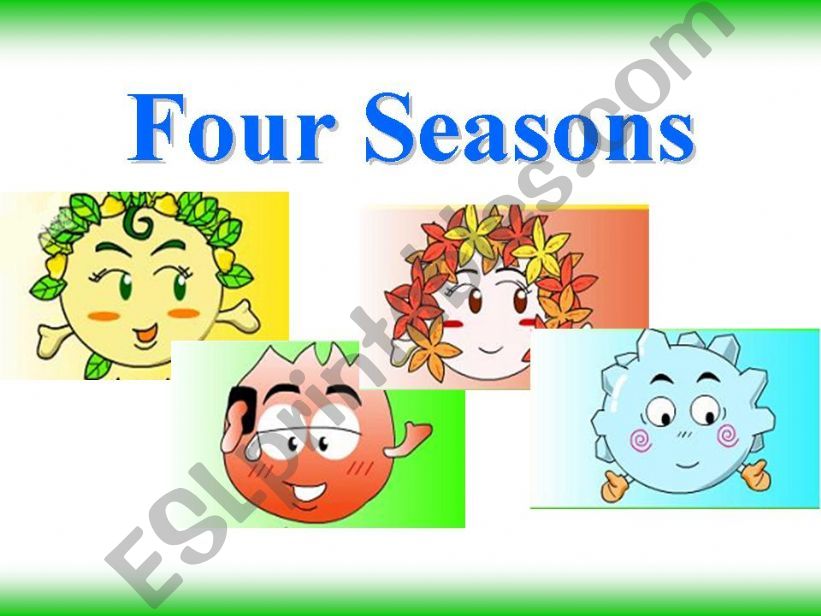 Four Seasons powerpoint