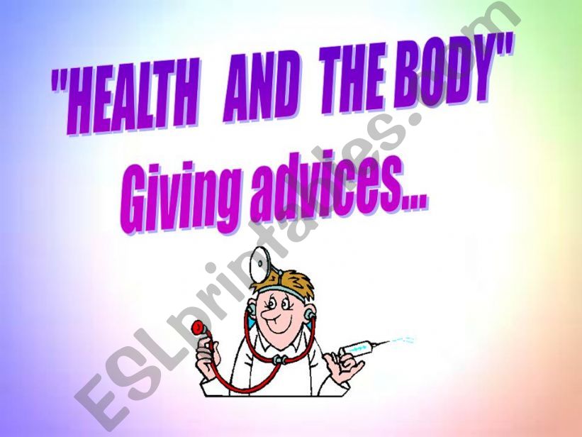 HEALTH AND THE BODDY powerpoint
