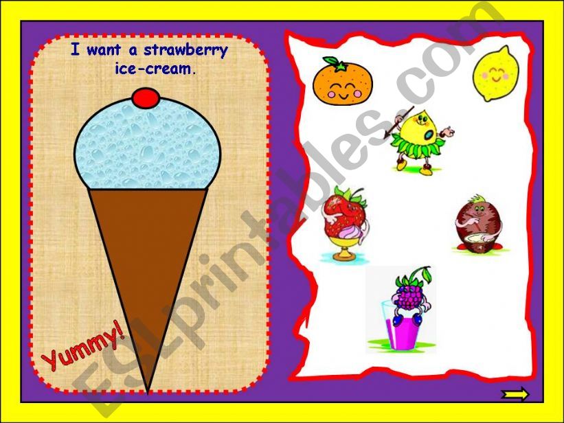 Fruit  flavours powerpoint