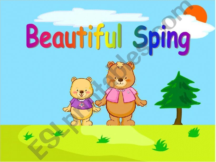 Beautiful Spring powerpoint