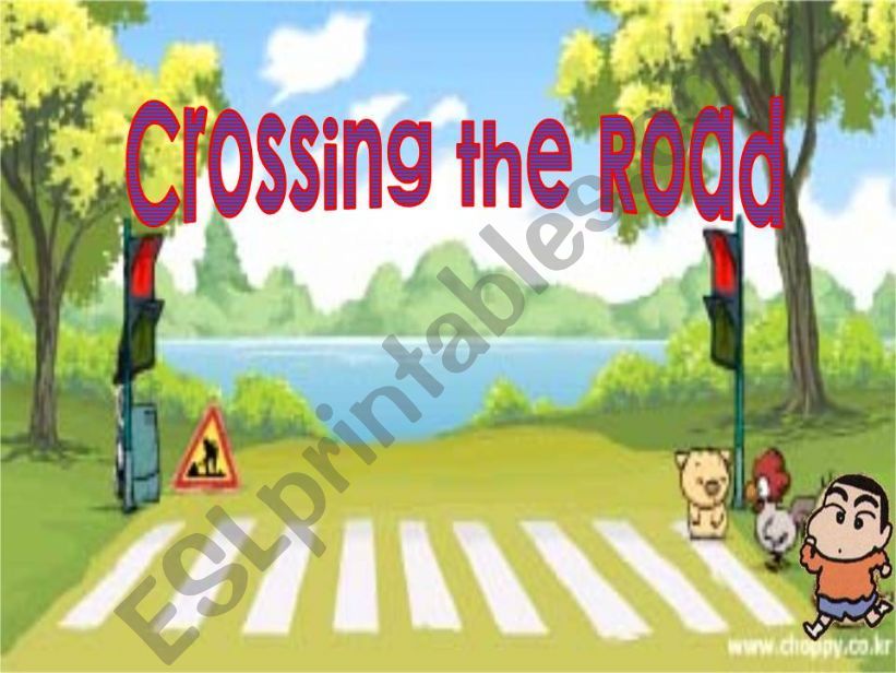 Crossing the Road powerpoint