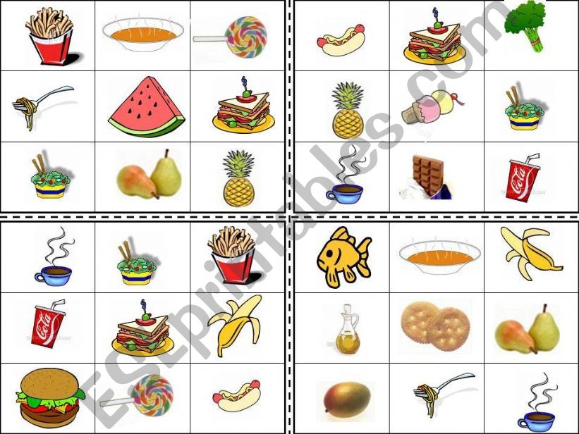 BINGO FOOD PART 2 powerpoint