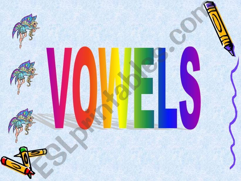 vowels , game powerpoint