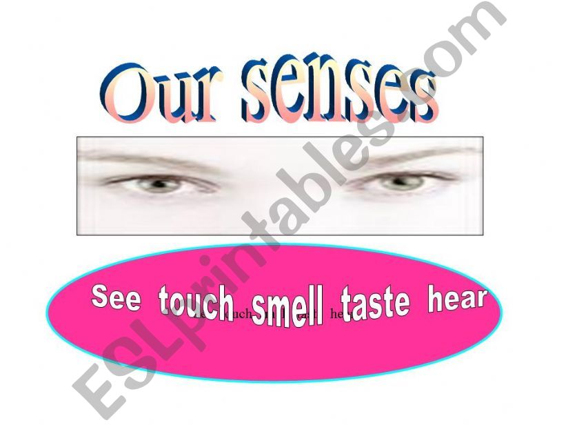 senses powerpoint