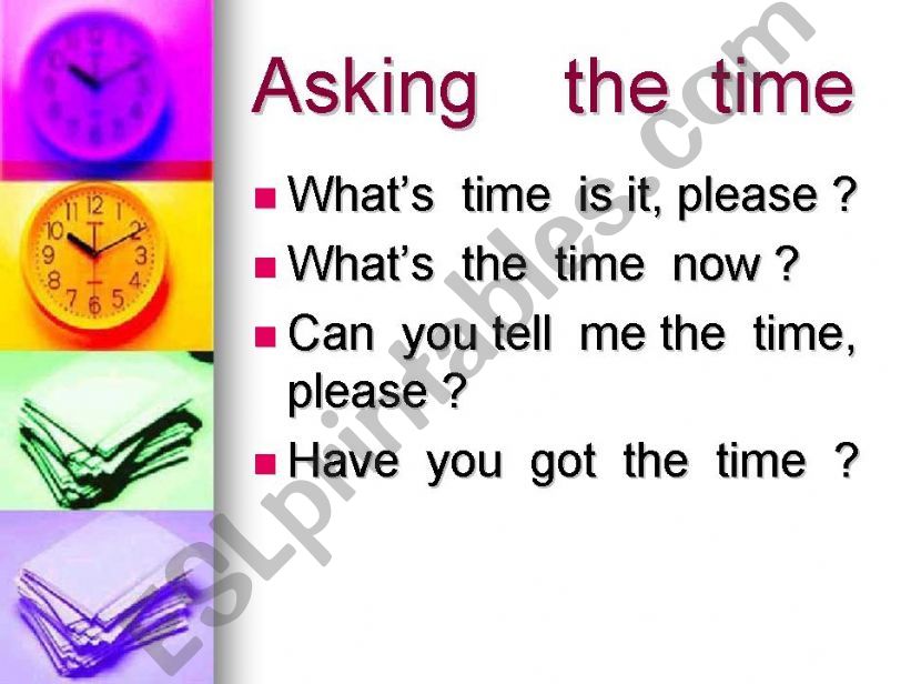 time powerpoint