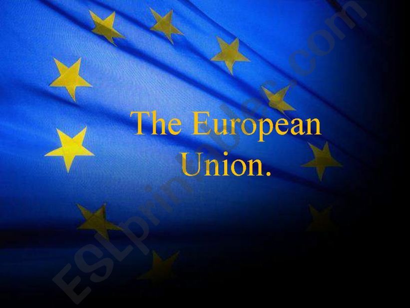 the European Union powerpoint
