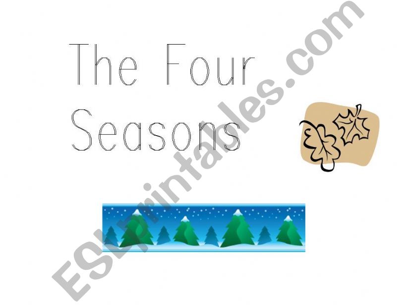 The Four Seasons 2 powerpoint