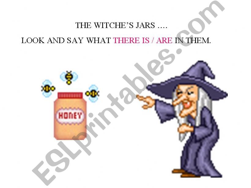 THE WITCHS JARS powerpoint