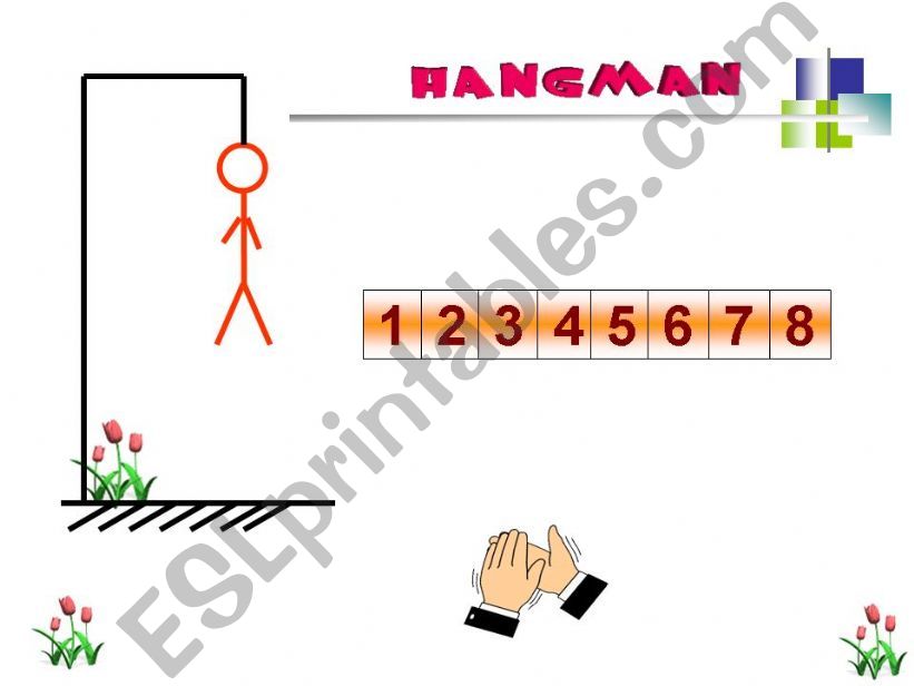 game: Hangman (trigger used) powerpoint