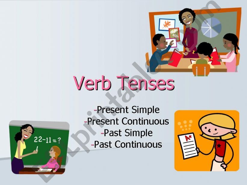 Verb Tense powerpoint