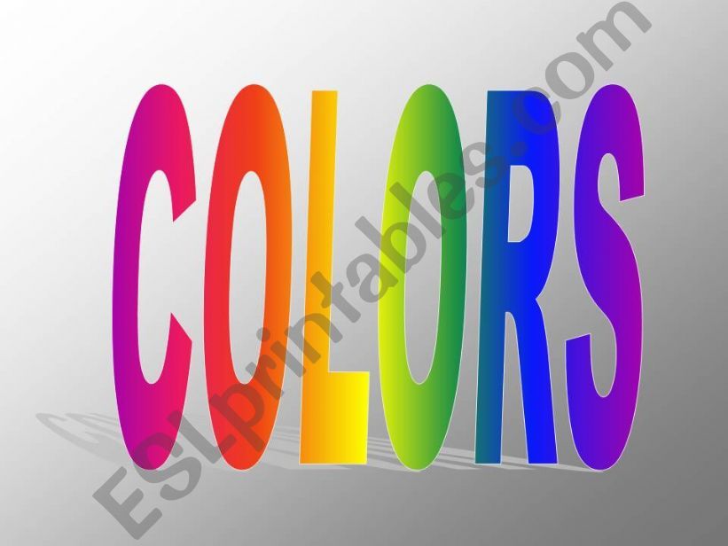 Colors powerpoint