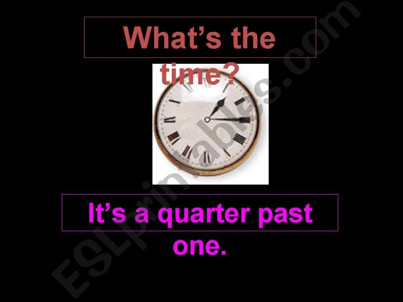 TELLING TIME_MIXED SOUNDED EXERCISES