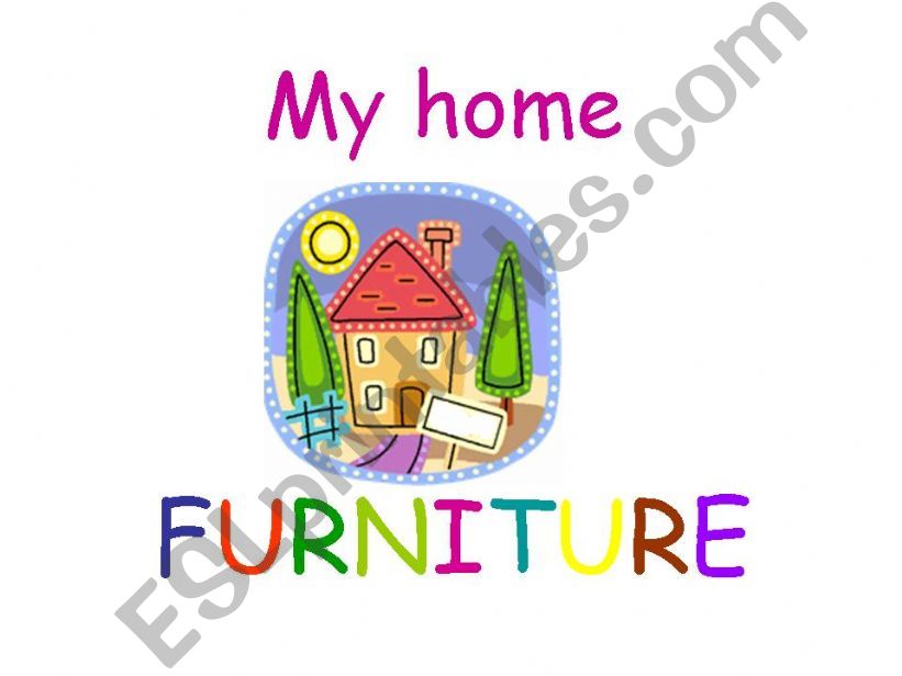 My home Furniture powerpoint