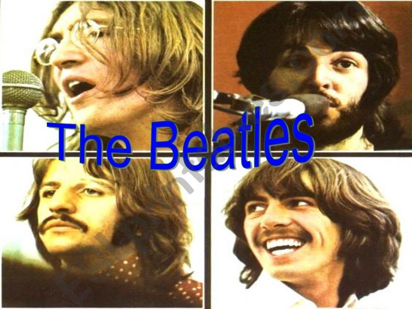 Simple Past of to be- The Beatles 1