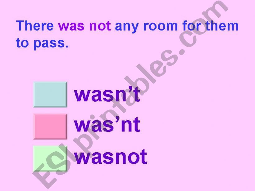 contractions part 2 of 2 (the game)