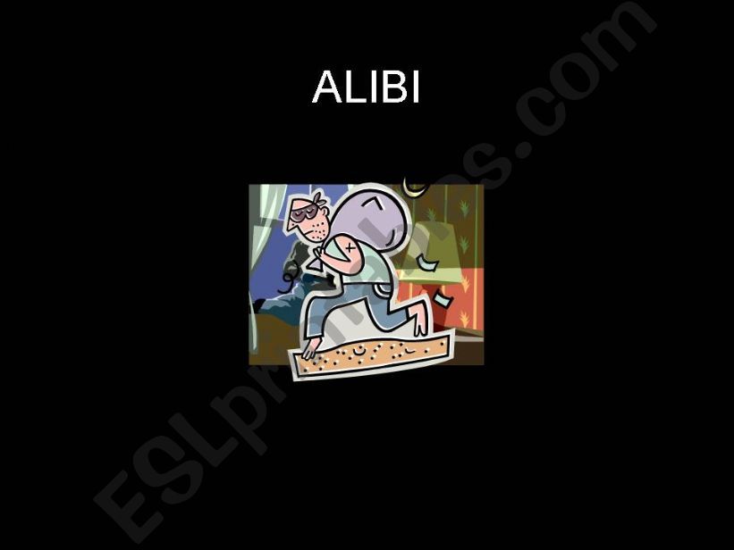 Alibi powerpoint