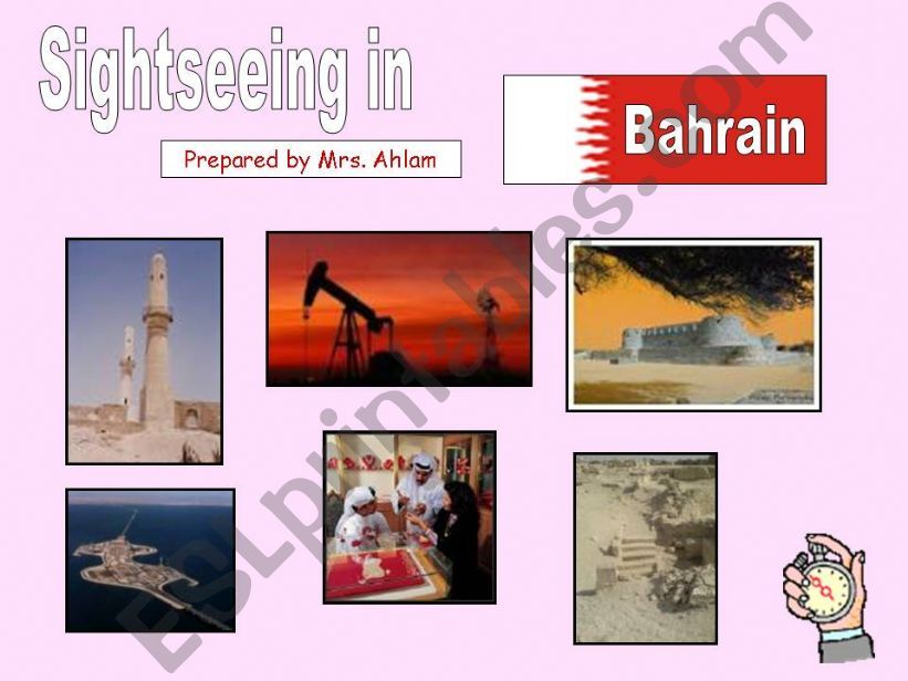 Sightseeing in Bahrain powerpoint