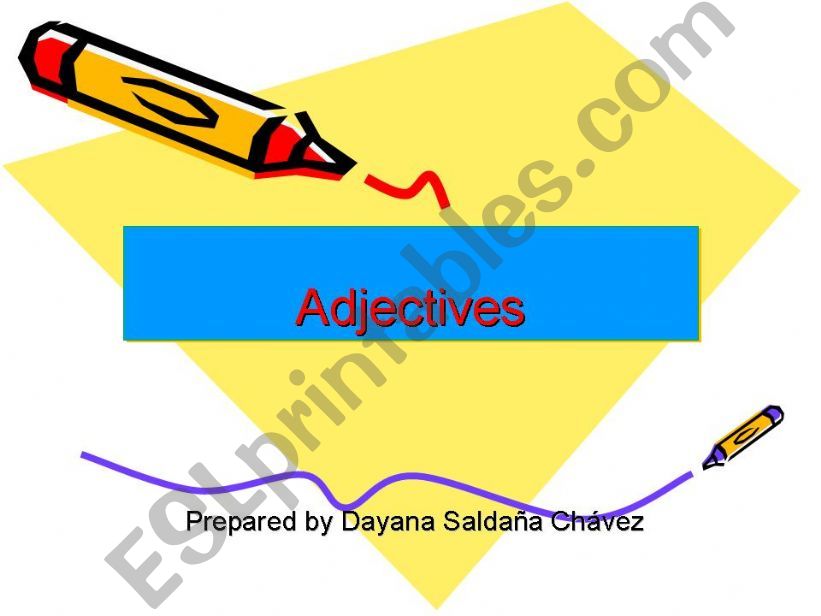 Adjectives powerpoint