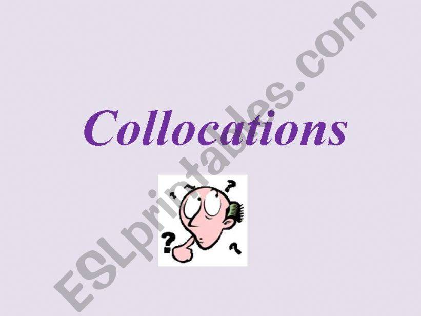 Collocations powerpoint