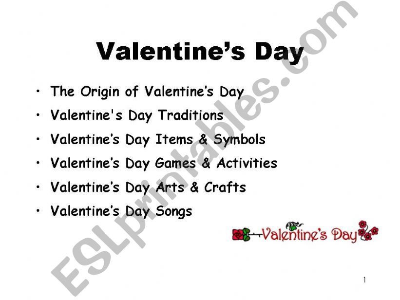 Valentines Day powerpoint