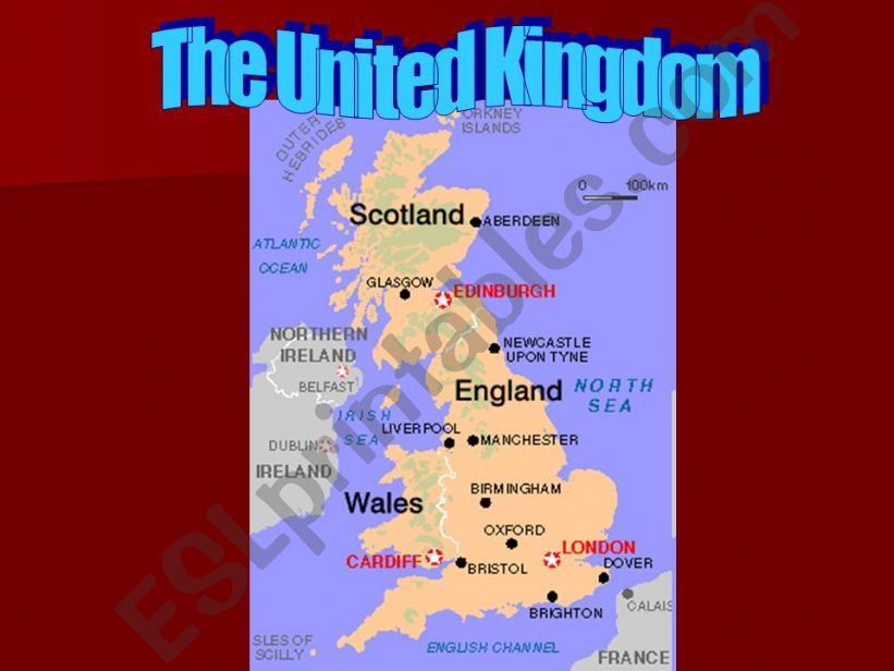 The United Kingdom 1/3 powerpoint